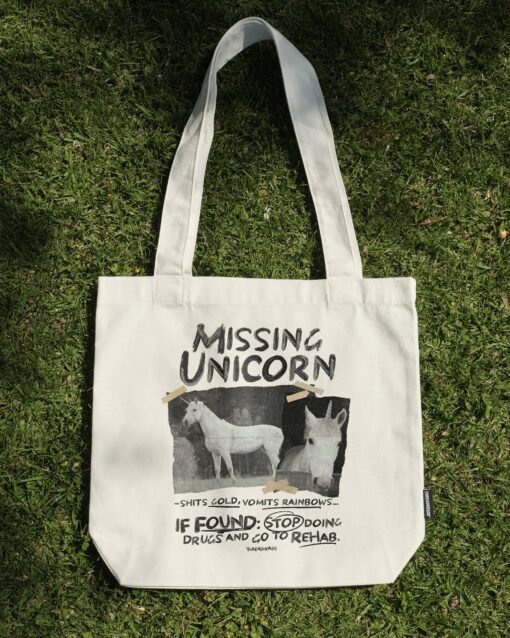 Missing Unicorn Tote Bag