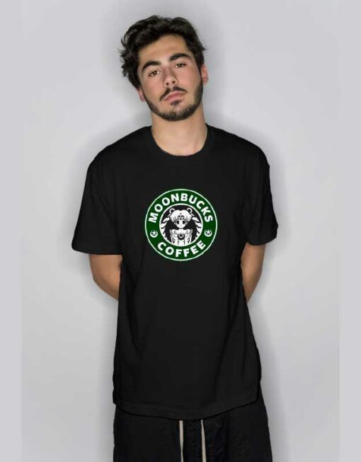 Moonbucks Coffee Logo T Shirt