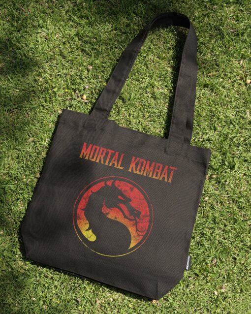 Mortal Kombat Logo Tote Bag