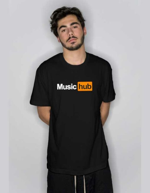 Music Hub Logo T Shirt