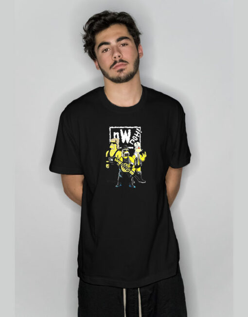 NWO Hulk Hogan Simpson Parody T-Shirt