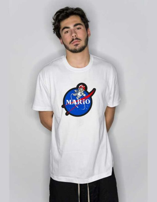 Nasa Mario Parody T Shirt