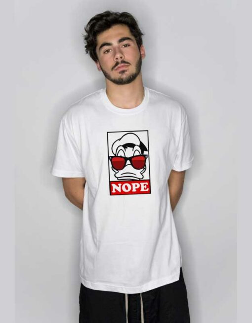 New Donald Duck Nope T Shirt