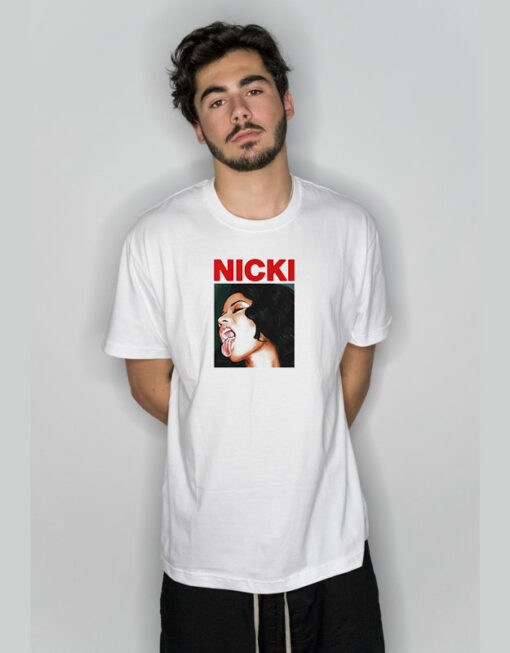 Nicki Minaj Sticking Out Tongue T-Shirt