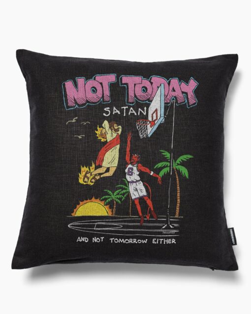 Not Today Satan Cushion