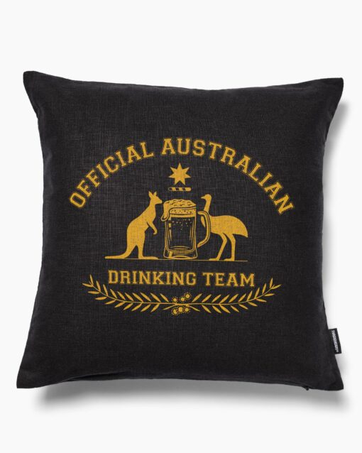 Official Australian Drinking Team Cushion