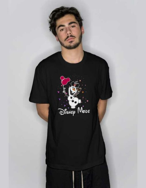 Olaf Disney Mode T Shirt