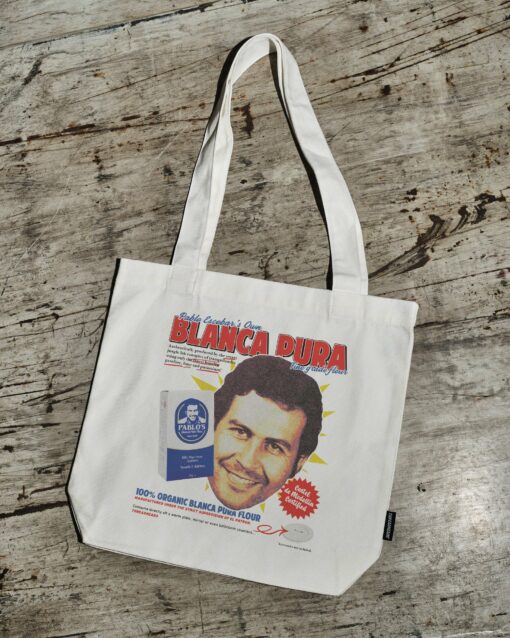 Pablo Escobar’s Blanca Flour Tote Bag