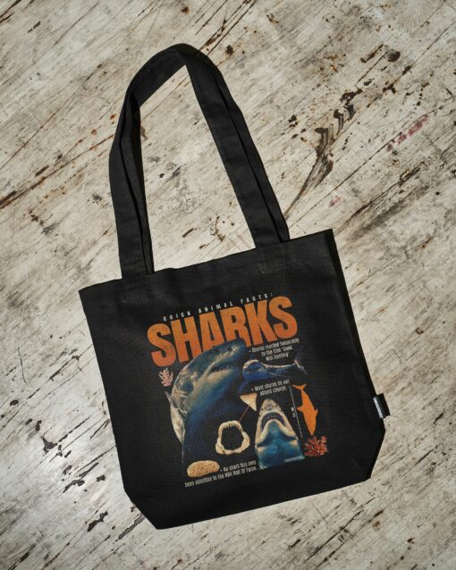 Quick Animal Facts – Sharks Tote Bag