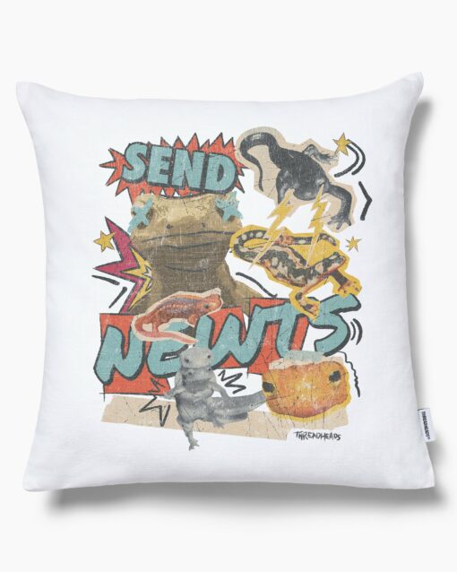 Send Newts Cushion