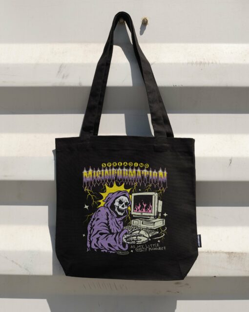 Spreading Misinformation Tote Bag