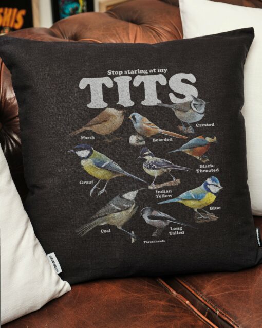 Stop Staring At My Tits Cushion