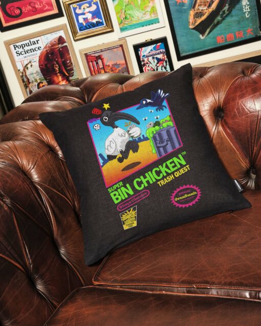 Super Bin Chicken Cushion