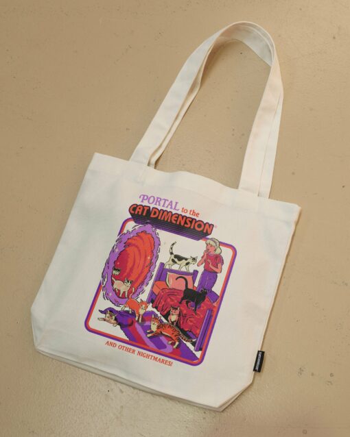 The Cat Dimension Tote Bag