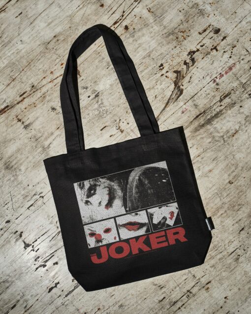 The Joker Grid Tote Bag