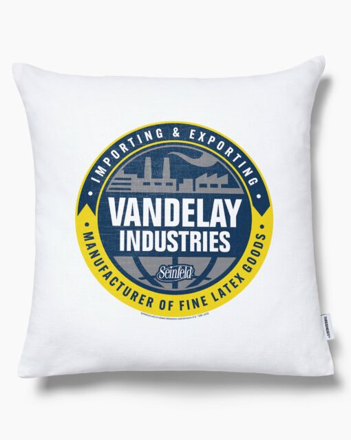 Vandelay Industries Logo Cushion